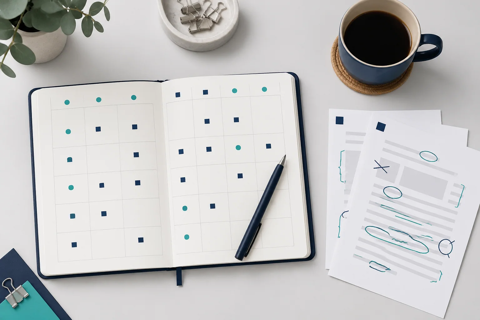 OET preparation study calendar showing week-by-week progression with practice letter submissions
