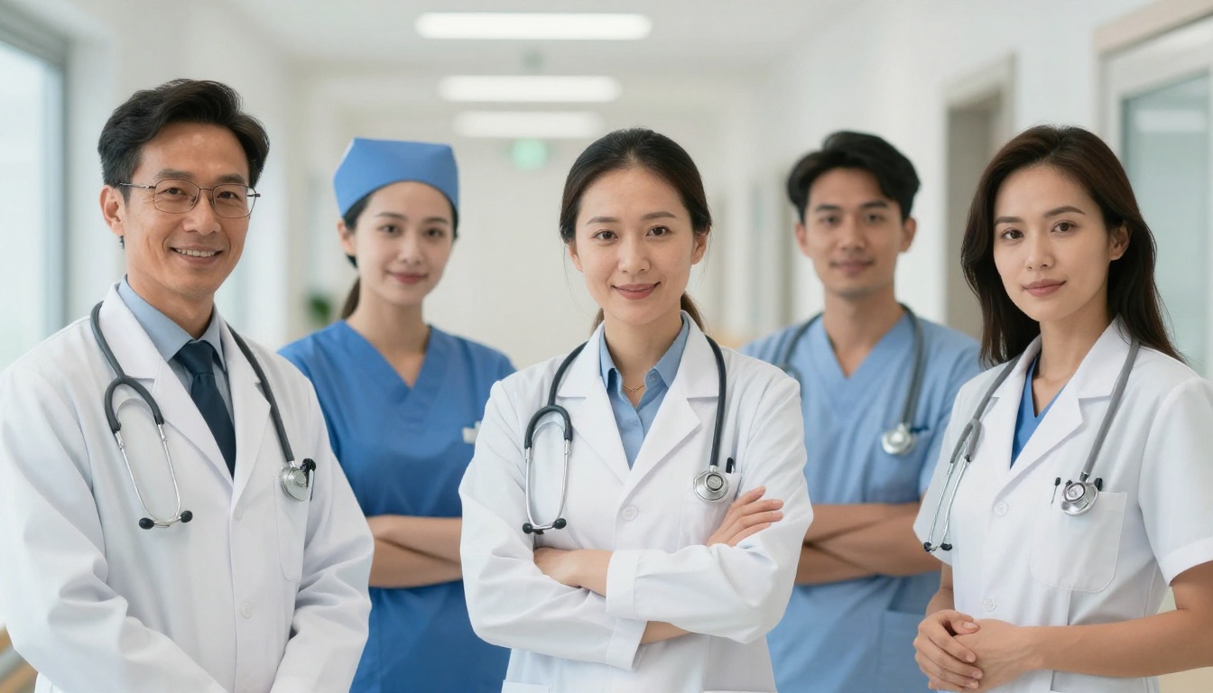 Healthcare professionals supported by the OET Journey preparation program