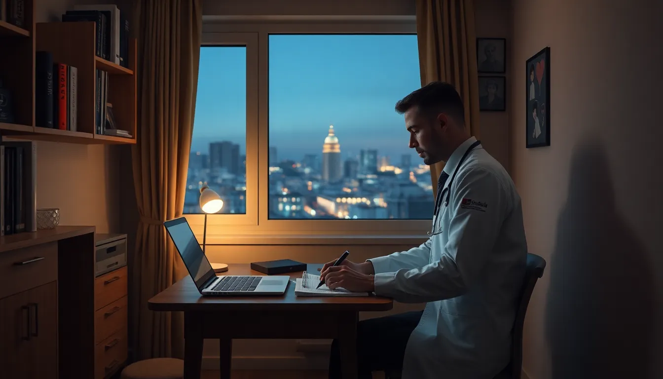 International doctor studying OET writing word count requirements