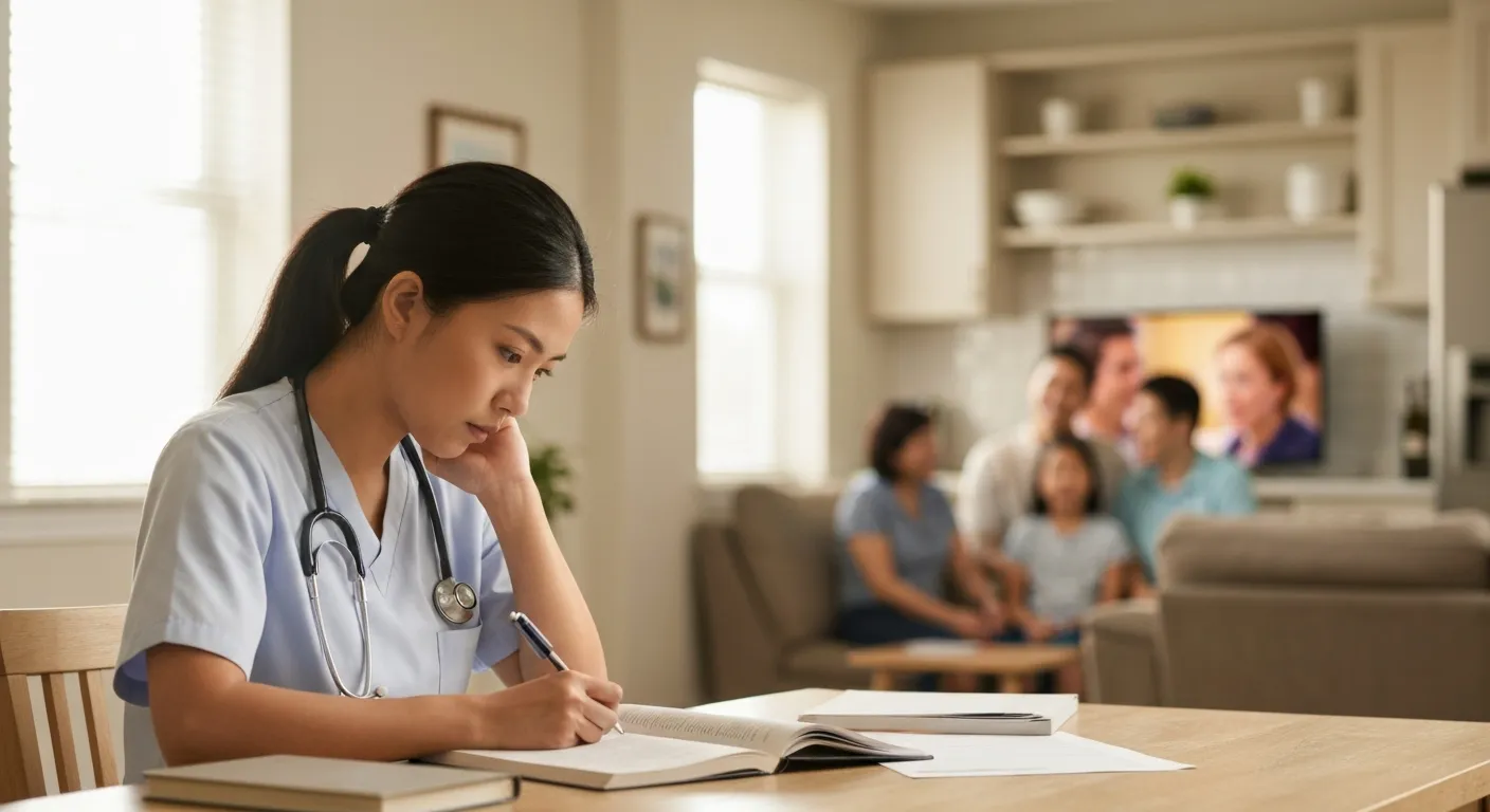Veterinary surgeon preparing OET writing for RCVS registration